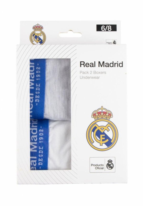 Real Madryt majtki chłopięce junior bokserki 2-pack 2900003005