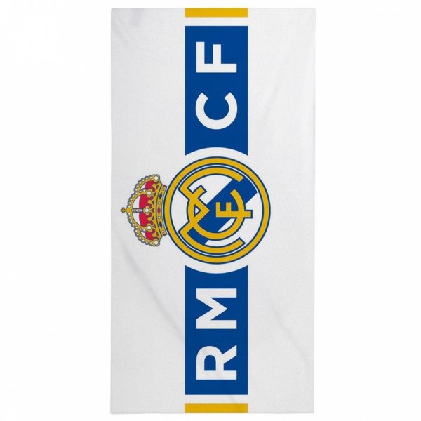 Real Madryt ręcznik plażowy bawełna junior 70x140 cm beach towel 2200010608