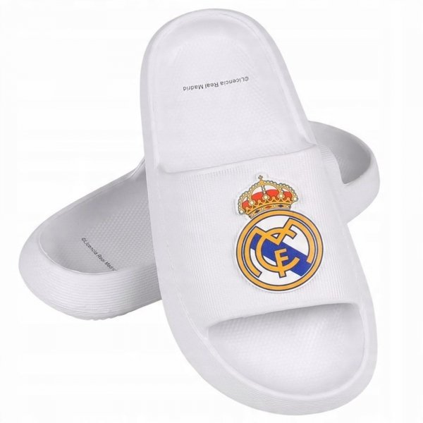 Real Madryt klapki junior beach pool flip flops white EVA 2300006820B