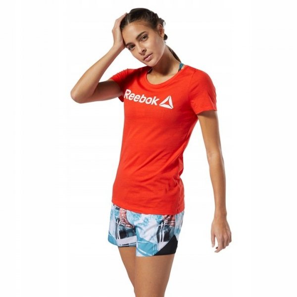 Reebok t-shirt Damski Linear Read Scoop Du4647