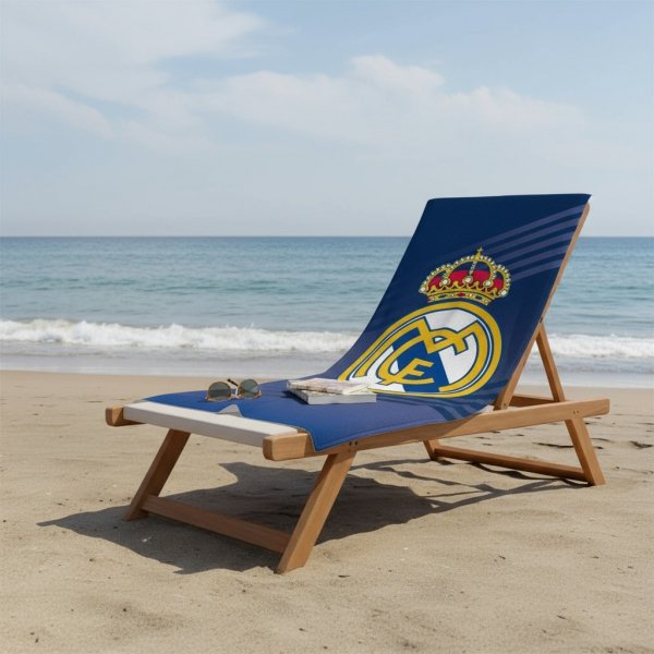 Real Madryt ręcznik plażowy junior 70x140 cm beach towel 2200010482