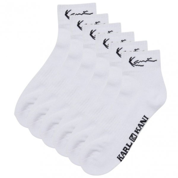 Karl Kani skarpetki 6 Pack białe 30020001