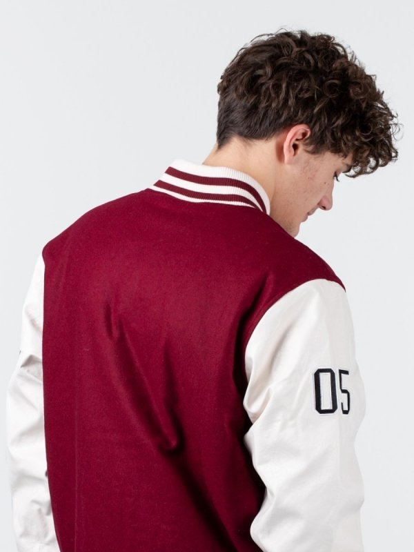 Fubu kurtka męska Bomberka wiosenna Varsity Block College Jacket 6075112