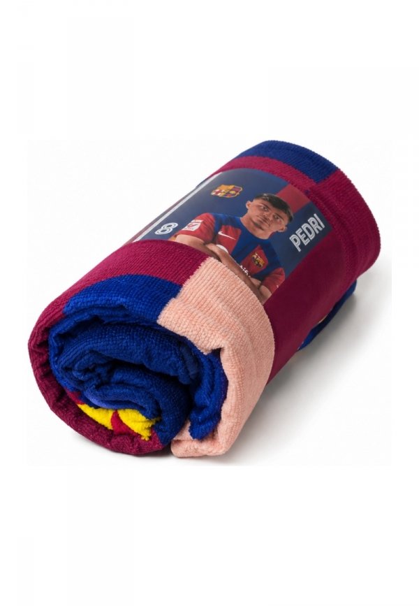 FC Barcelona ręcznik plażowy Pedri mikrofibra 100X180 120010