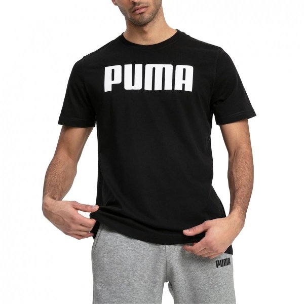 Puma t-shirt męski czarny Ess Tee 854742-01