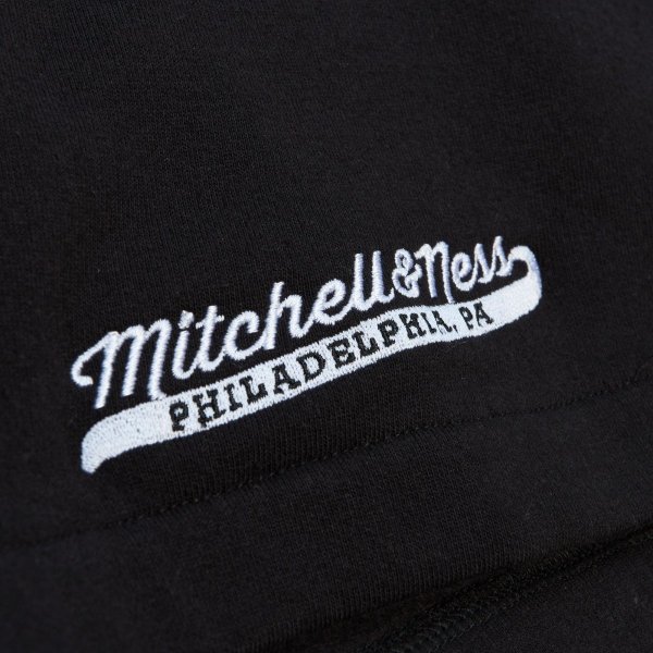 Mitchell &amp; Ness spodenki męskie Branded Essentials Fleece Shorts PSHR5542-MNNYYPPPBLCK