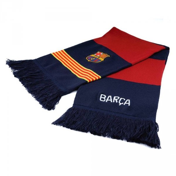 FC Barcelona szalik kibica dwustronny double vertical scarf 5004BUD22