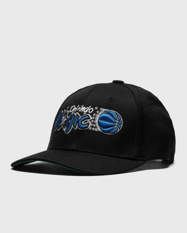 Mitchell &amp; Ness czapka z daszkiem NBA Orlando Magic Team Logo High Crown 6 Panel Classic Red Snapback HHSSINTL102-OMAYYPPPBLCK