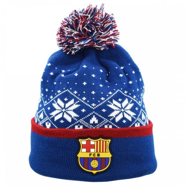 FC Barcelona czapka zimowa FCB Christmas Hat Junior 5004GNP