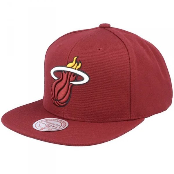 Mitchell &amp; Ness czapka z daszkiem NBA Miami Heat Top Spot Snapback Hwc Heat HHSS3256-MHEYYPPPMARO