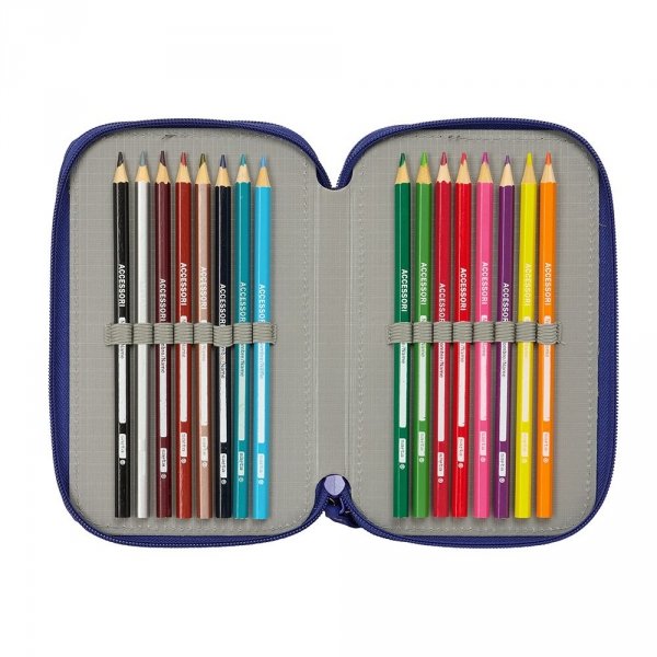 FC Barcelona piórnik z wyposażeniem triple filled pencil case 36 PCS 412529857