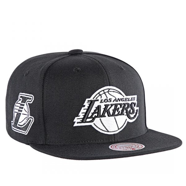 Mitchell &amp; Ness czapka z daszkiem Snapback NBA Los Angeles Lakers HS8547-LALBLCK