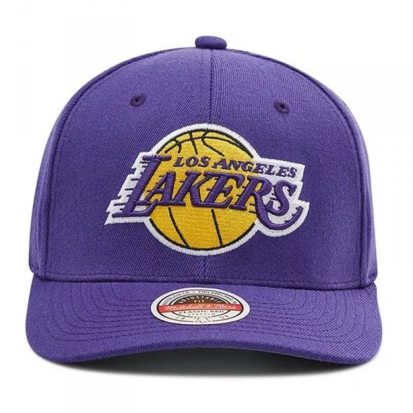 Mitchell &amp; Ness czapka z daszkiem NBA Los Angeles Lakers Team Ground 2.0 Stretch Snapback Lakers HHSS3257-LALYYPPPPURP
