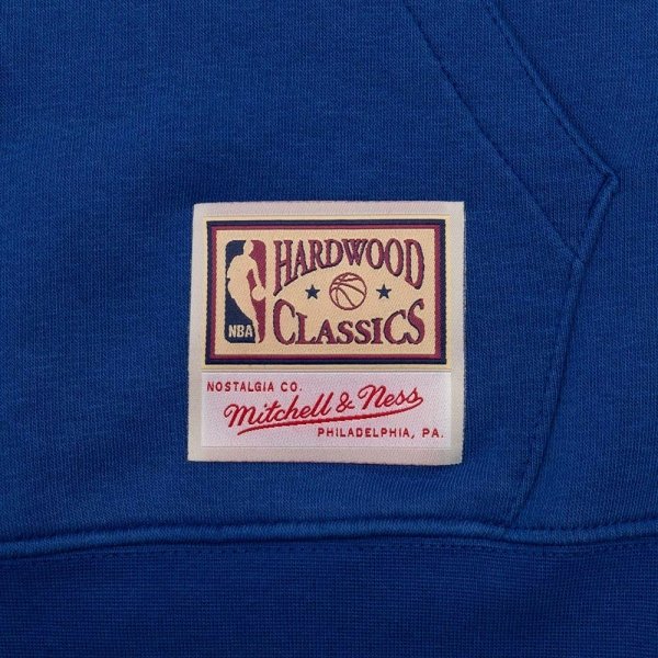 Mitchell &amp; Ness bluza NBA New York Knicks Team Logo Hoody HDSSINTL1267-NYKROYA