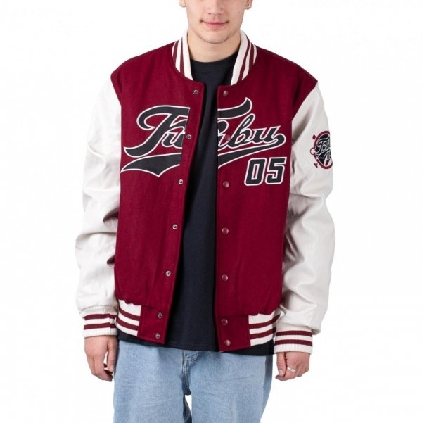 Fubu kurtka męska Bomberka wiosenna Varsity Block College Jacket 6075112