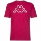 Kappa t-shirt męski bordowy Logo Cromen 303HZ70-104 