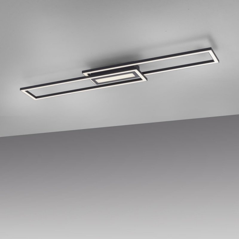 Lampa sufitowa plafon LED ASMIN 1 - punktowa czarny LeuchtenDirekt - 14696-18