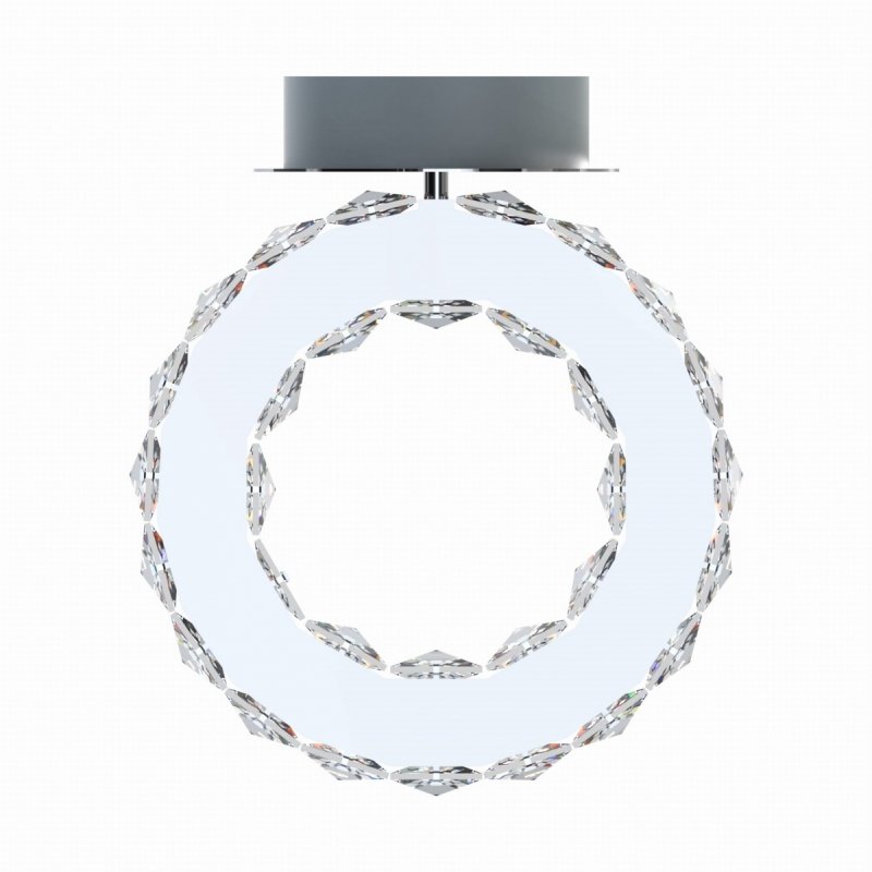 Kryształowa lampa sufitowa GIRONA w stylu glamour, LED 10W barwa ciepła- MX3713-1-3CT Zuma Line