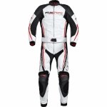 FLM PACE kombinezon skórzany dwu-częściowy