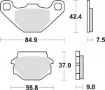 TRW ZF KLOCKI HAMULCOWE KH67 SINTER OFFROAD APRILIA PEGASO 650 91-00, KAWASAKI KLR 250 84-05, GPZ 500 88-04, KLE 500 91-07, KL /