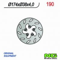Tarcza hamulcowa przednia Italjet Formula 50 DD L.C. (97-03) 