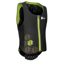 KOMPERDELL Kamizelka ochronna jeździecka Ballistic Junior New Look limonkowy rozm.140 
