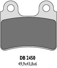 DELTA BRAKING klocki hamulcowe przód Beta Enduro RR Alu 03- 