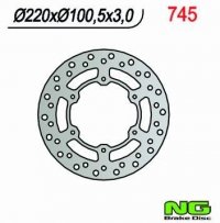 Tarcza hamulcowa przednia SUZUKI RM 85 (05-) 