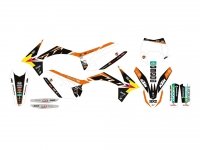 BLACKBIRD KOMPLET NAKLEJEK (OKLEIN) KTM EXC (12-13) REPLICA TROPHY 22 