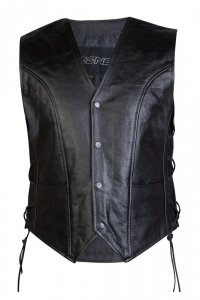 KAMIZELKA SKÓRZANA OZONE STAFF BLACK 