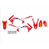 BLACKBIRD KOMPLET NAKLEJEK (OKLEINA) HONDA CRF 250 (14-17) Replica Team HRC 20/21 