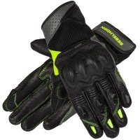 RĘKAWICE MOTOCYKLOWE DAMSKIE REBELHORN FLUX 2 BLACK, FLUO YELLOW WM DM 