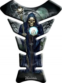 NAKLEJKA NA BAK TANKPAD KEITI ELECTRIC SKELETON 