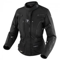 KURTKA MOTOCYKLOWA TEKSTYLNA DAMSKA REBELHORN HARDY 2 BLACK WS DS 