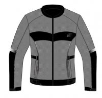 KURTKA TEKSTYLNA OZONE DART LADY SILVER/BLACK D9XL 