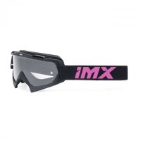GOGLE IMX MUD BLACK MATT/PINK - SZYBA CLEAR (1 SZYBA W ZESTAWIE) OS 