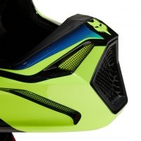 KASK FOX V1 STREAK BLACK/YELLOW XL 