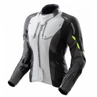 KURTKA MOTOCYKLOWA TEKSTYLNA DAMSKA REBELHORN HIKER 4 BLACK GREY FLUO YELLOW W5XL D5XL 