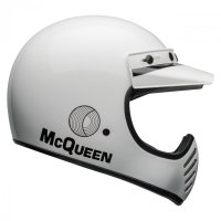 KASK BELL MOTO-3 ECE6 SMQ AGS WHITE/BLACK S 