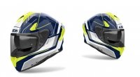 KASK AIROH SPARK 2 CHRONO BLUE/YELLOW GLOSS L 