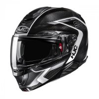 KASK MOTOCYKLOWY HJC RPHA91 CARBON LAGOS BLACK WHITE XL 