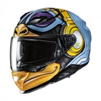 KASK HJC F71 MONKEY DJ BLUE/ORANGE XL 