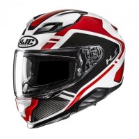 KASK MOTOCYKLOWY HJC F71 TOZZ WHITE RED M 