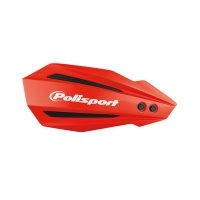 POLISPORT OSŁONY RĄK (HANDBARY) MODEL BULLIT Z UNIWERSALNYM ZESTAWEM MONTAŻOWYM 22/28 HUSQVARNA TE/FE '22-'23 KOLOR CZERWONY 