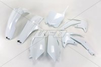 UFO KOMPLET PLASTIKÓW HONDA CRF 250 '11-'13, CRF 450 '11-'12 KOLOR BIAŁY 
