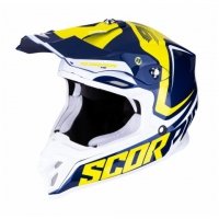 SCORPION KASK VX-16 AIR X-TURN BK-NE-YEL-WH 