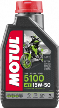 Motul 5100 15W50 1L olej półsyntetyczny do silników 4T 