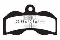 CFA300HH - Klocki hamulcowe rowerowe (spiekane) EBC Brakes 