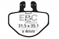 CFA311R - Klocki hamulcowe rowerowe (organiczne wyczynowe) EBC Brakes 