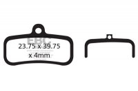 CFA493 - Klocki hamulcowe rowerowe (organiczne) EBC Brakes 